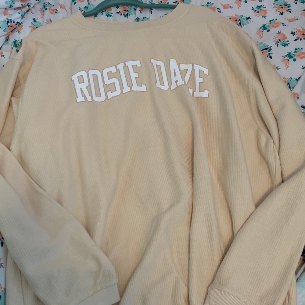 Rosie Daze Corded Logo Crew